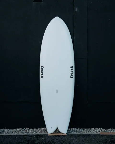 In Stock - Electric Twin 5'9 - White/Blue
